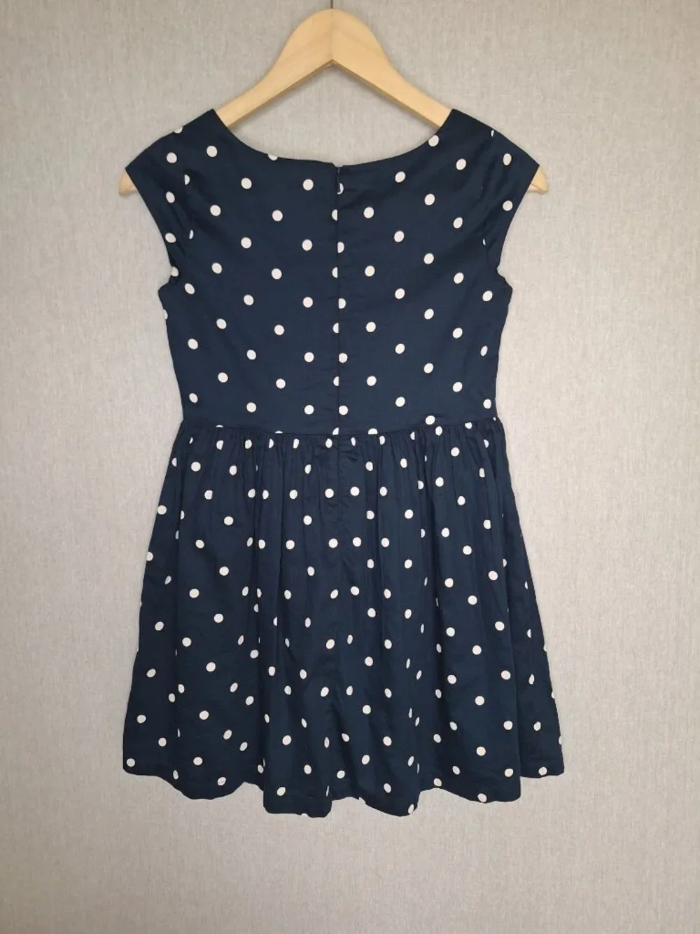 💙 Gap Kids Polkadot Girls Dress Size 10/L Cotton Preppy Formal Cute Outfit